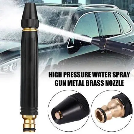 High-Pressure Metal Brass Nozzle Water Spray Gun for Car Wash & Gardening – Jumbo Deal
