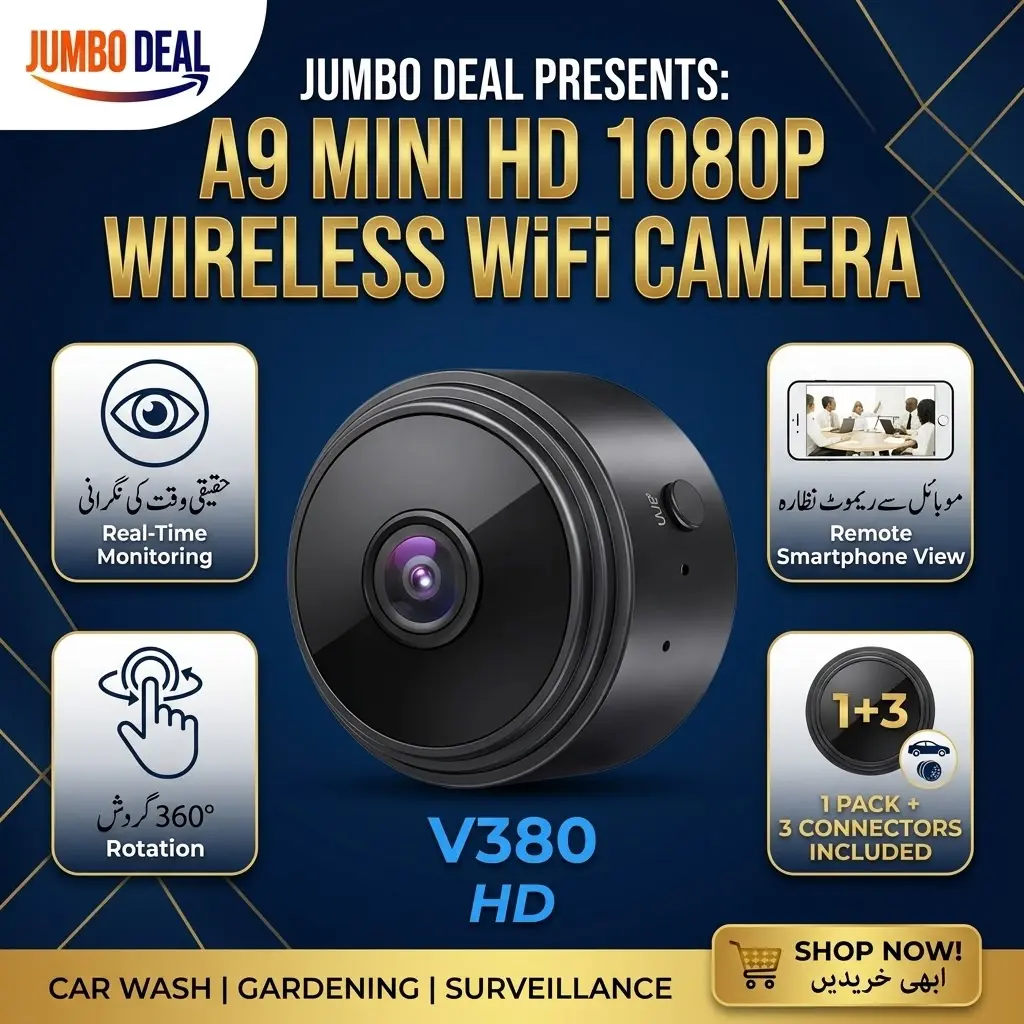A9 Mini Camera,1080P HD Motion Sensor WiFi IP Surveillance Camera Camcorder DV Long Battery Life Small Portable WiFi Security Camera for Indoor and Outdoor