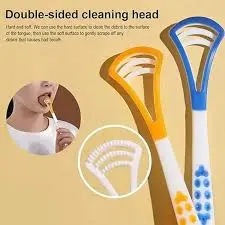 Double-Sided Soft Silicone Tongue Cleaner Scraper Brush – Jumbo Deal